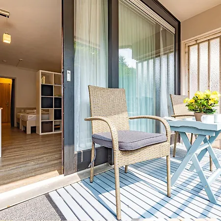Fewo1846 Intermar - Gruene Insel - Studioapartment Mit Balkon Und Blick Ins Gruene Apartment Gluecksburg