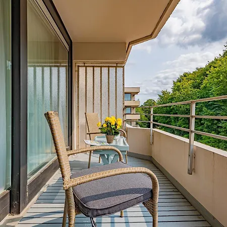 Apartment Fewo1846 Intermar - Gruene Insel - Studioapartment Mit Balkon Und Blick Ins Gruene Gluecksburg