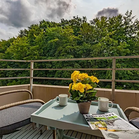 Fewo1846 Intermar - Gruene Insel - Studioapartment Mit Balkon Und Blick Ins Gruene Apartment Gluecksburg